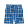 Men Loudmouth | Fairway Heritage Short 9" - Blue Plaid