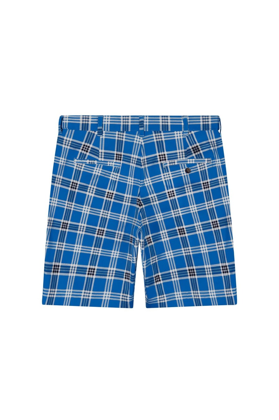 Men Loudmouth | Fairway Heritage Short 9" - Blue Plaid