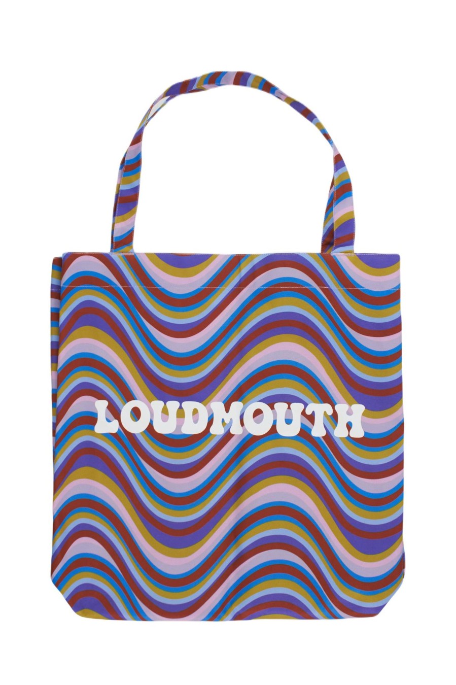 Men Loudmouth | Tote Bag - Wavey