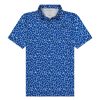 Men Loudmouth | Men'S Breezy Polo - Blue Giraffe