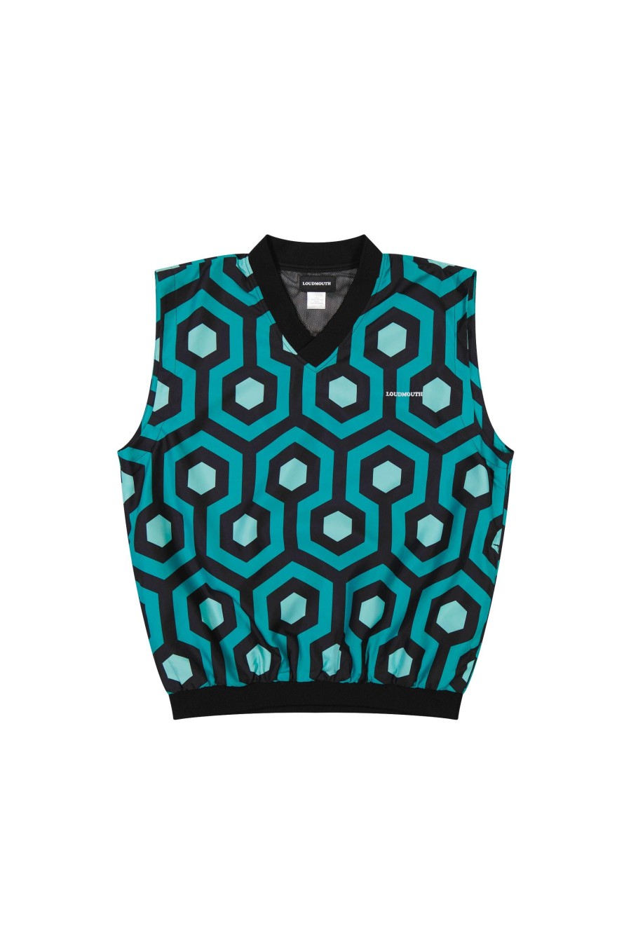 Men Loudmouth | Sleeveless V-Neck - Palm Beach