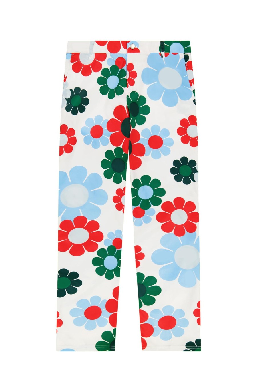 Men Loudmouth | Birdie Pant - Magic Bus White