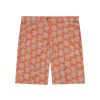 Men Loudmouth | Heritage Short 9" - Burnt Peace Flower