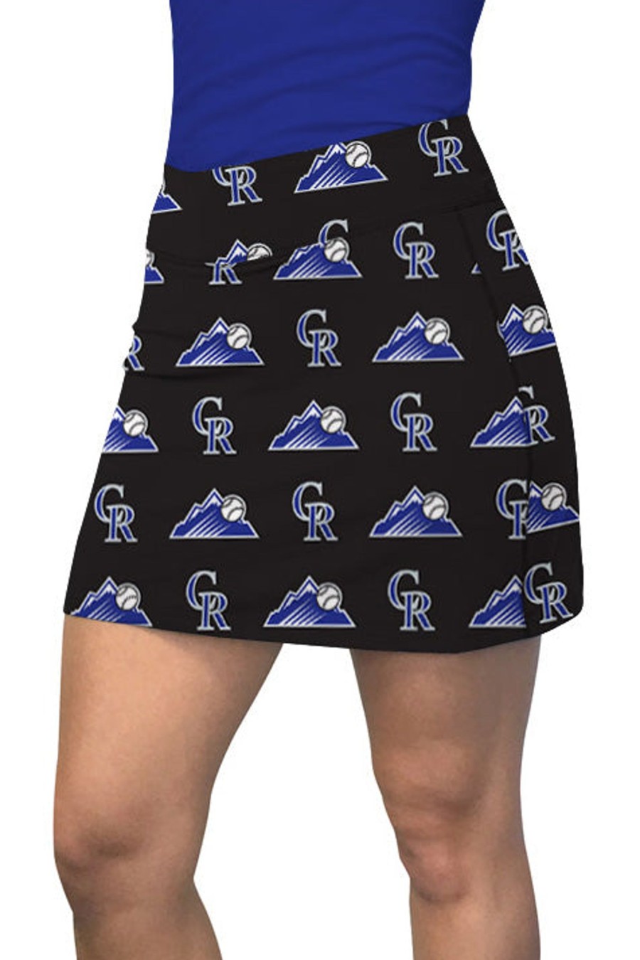 Women Loudmouth | Active Skort - Rockies