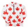 Men Loudmouth | Quarter Zip Pullover - White Maple