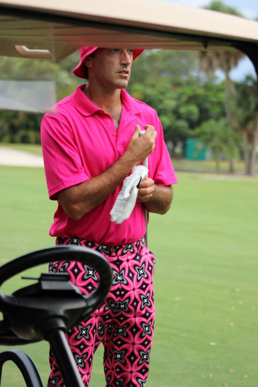 Men Loudmouth | Heritage Pant - Pink Ninja