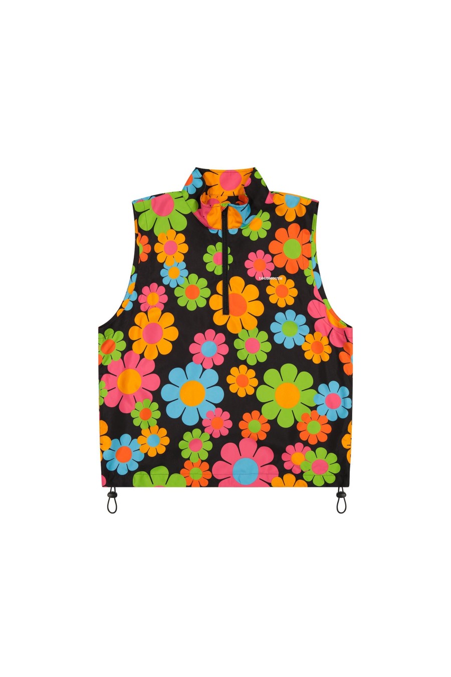 Men Loudmouth | Sleeveless Qtr Zip Vest - Magic Bus