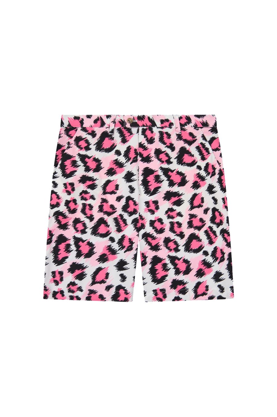 Men Loudmouth | Heritage Short 9" - Pink Leopard