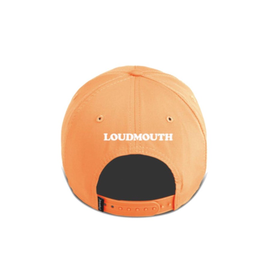 Men Loudmouth | Wordmark Cap Orange