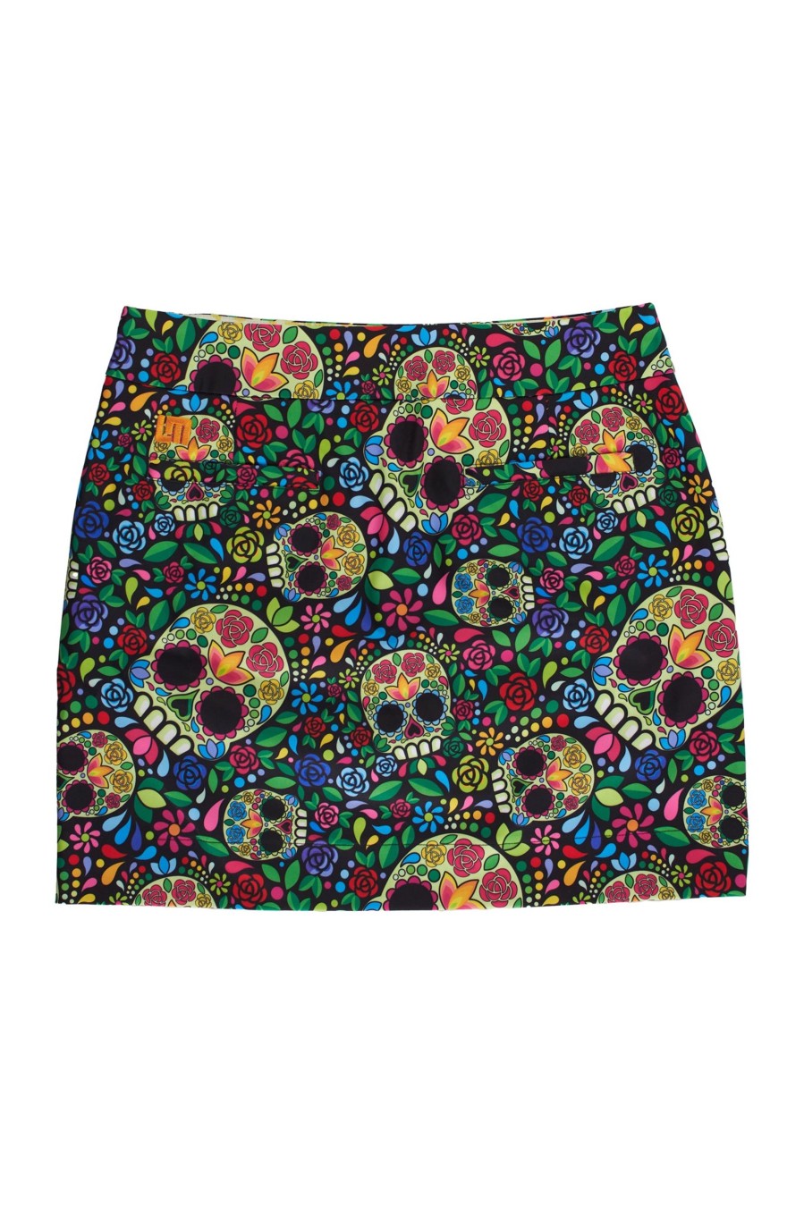 Women Loudmouth | Classic Skort - Mosaic Skulls