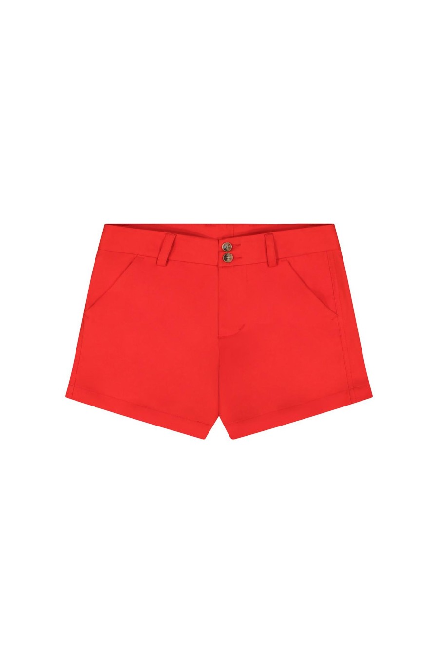 Women Loudmouth | High Waist Short - Lovin' Red