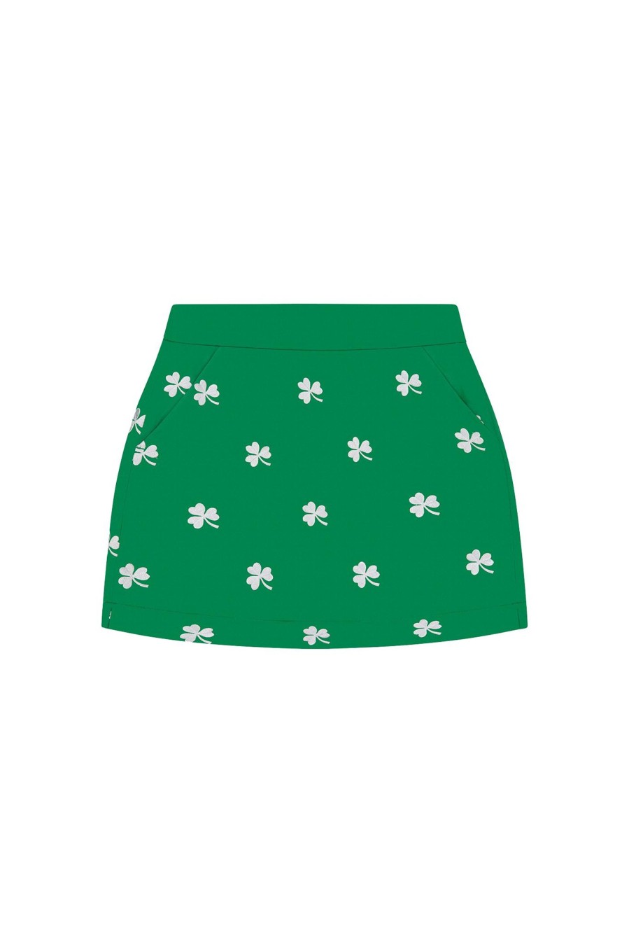 Women Loudmouth | Fairway Classic Skort - Shamrocks