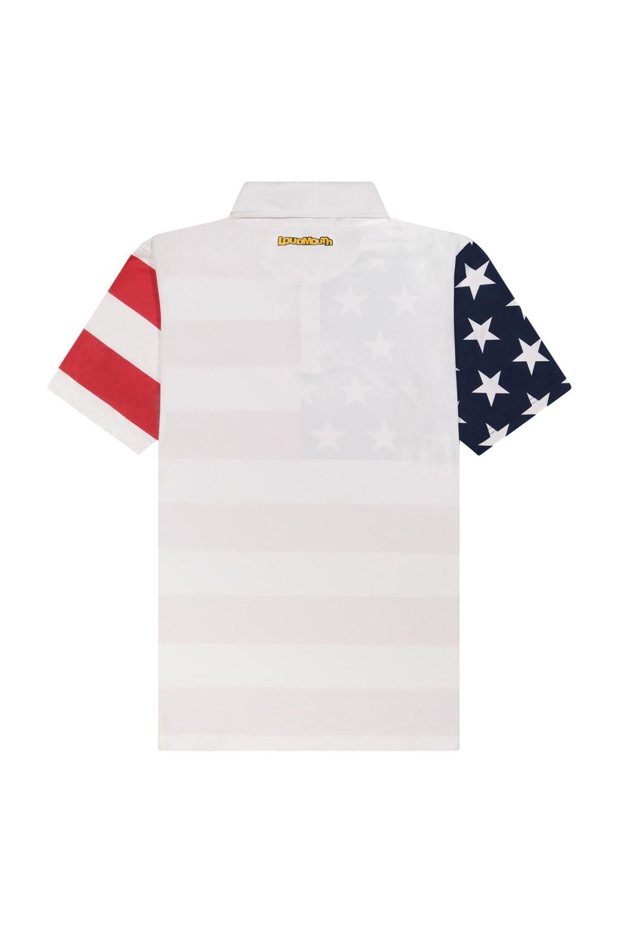 Men Loudmouth | Men'S Breezy Polo - Stars U0026 Stripes