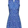 Women Loudmouth | Womens Active Dress - Blue Giraffe