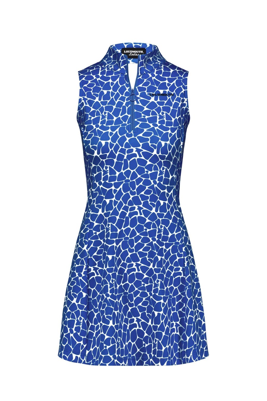 Women Loudmouth | Womens Active Dress - Blue Giraffe