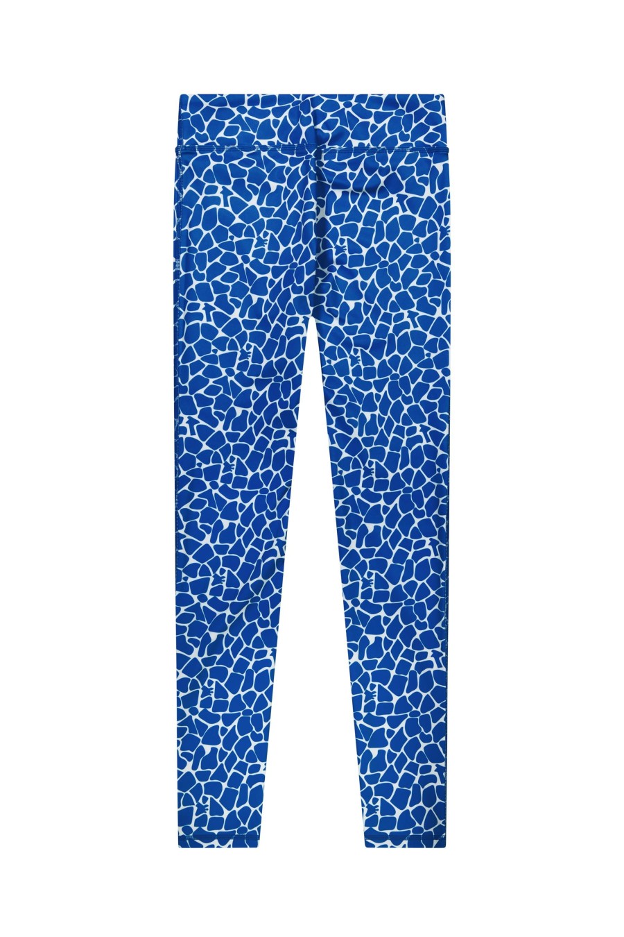 Women Loudmouth | Womens Active Legging - Blue Giraffe