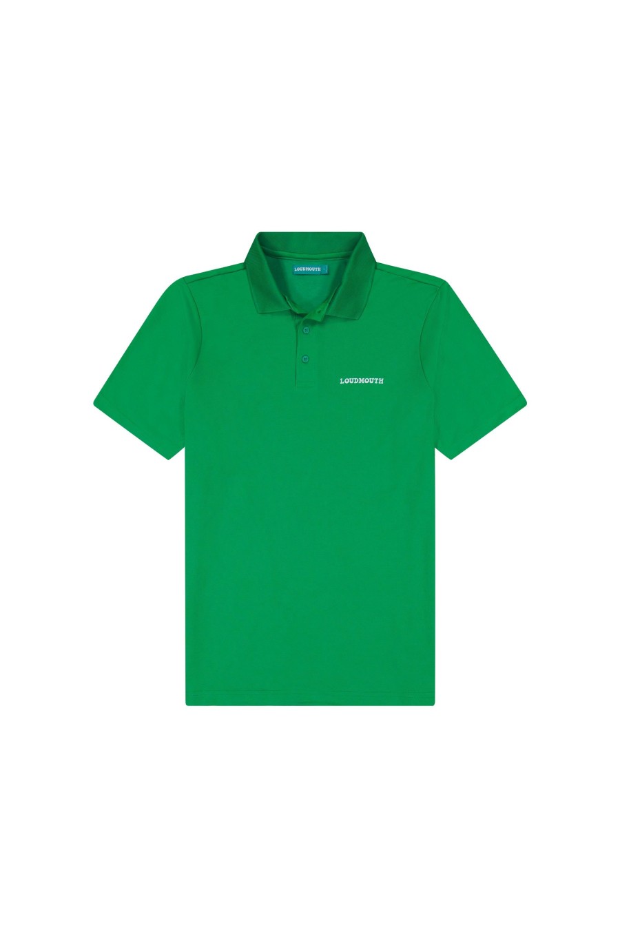 Men Loudmouth | Legacy Polo - Test My Luck Green