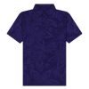 Men Loudmouth | Men'S Heritage Polo - Tonal Shagadelic Navy