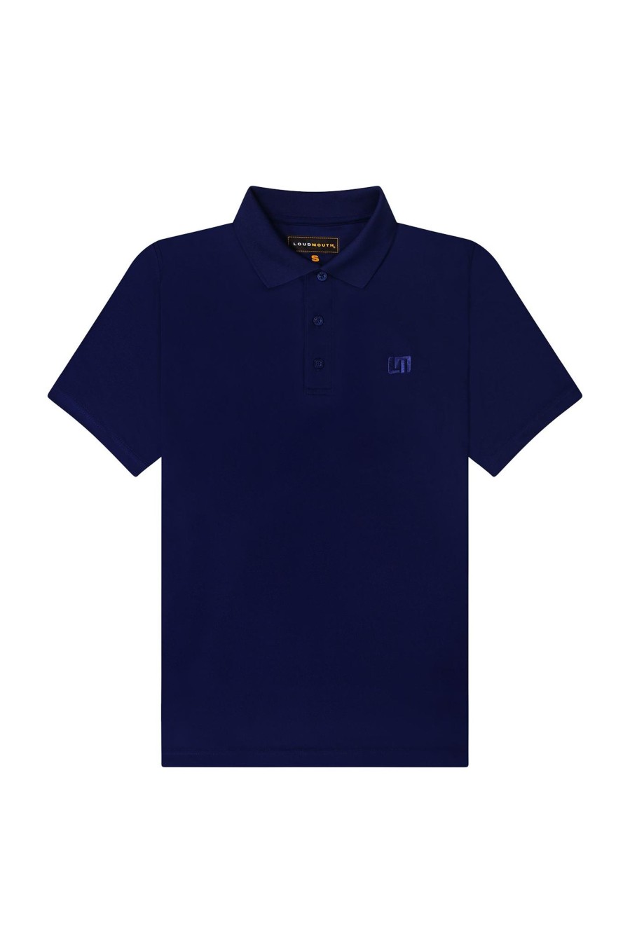 Men Loudmouth | Men'S Heritage Polo - Blue Depths