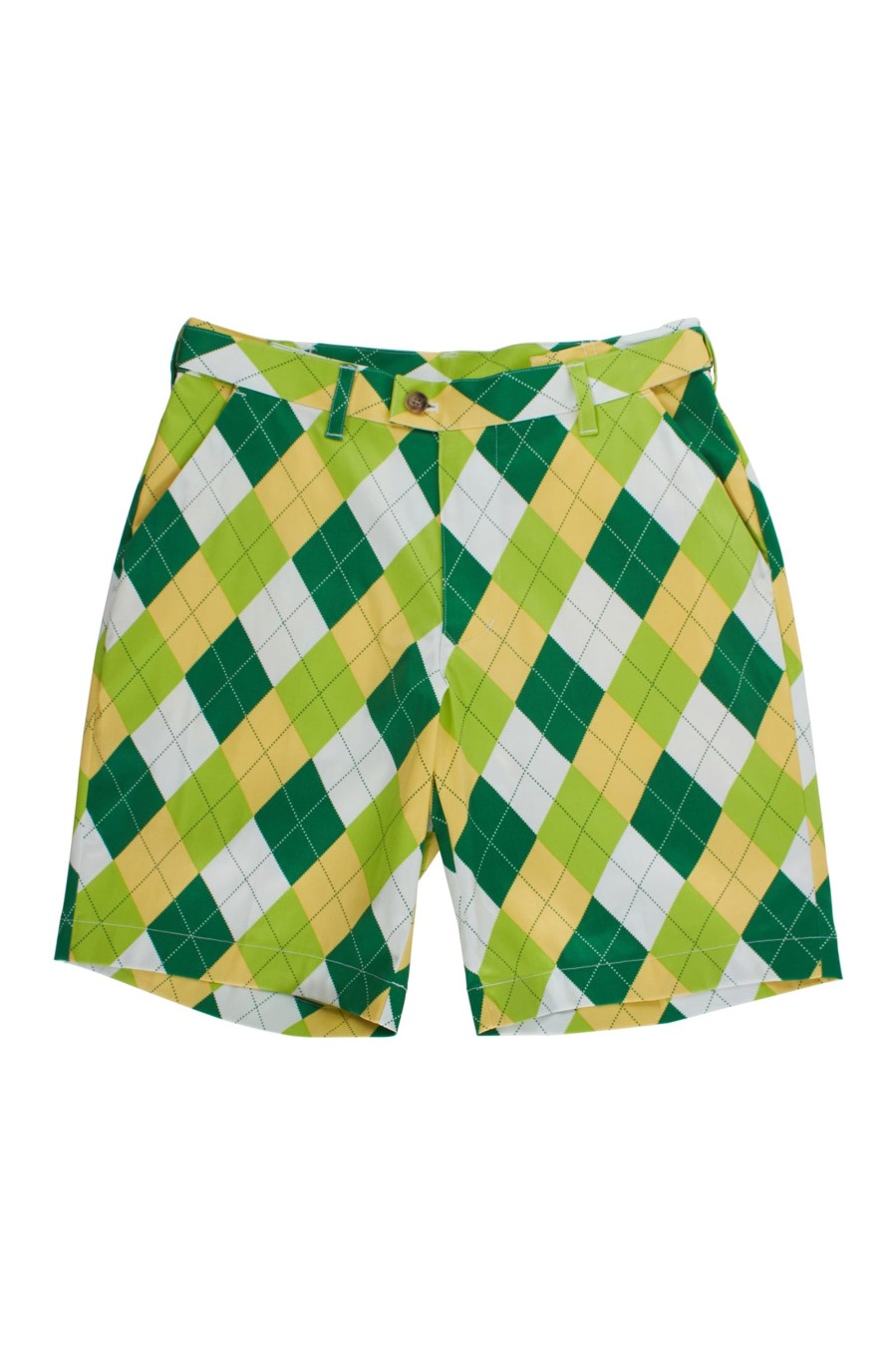 Men Loudmouth | Fairway Heritage Short 9"- A-Tisket-A-Tasket