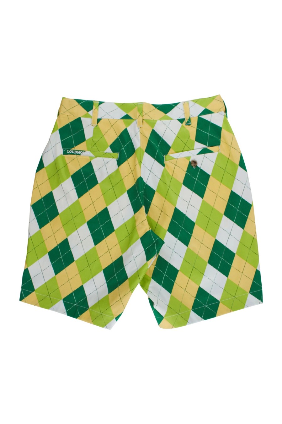 Men Loudmouth | Fairway Heritage Short 9"- A-Tisket-A-Tasket