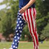 Men Loudmouth | Fairway Birdie Pant - Stars U0026 Stripes