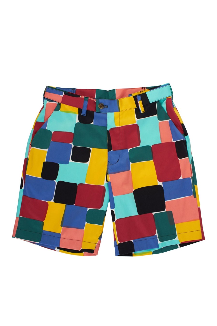 Men Loudmouth | Fairway Heritage Short 9" - Technicolor Dream