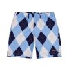 Men Loudmouth | Anytime Short - Blue U0026 White