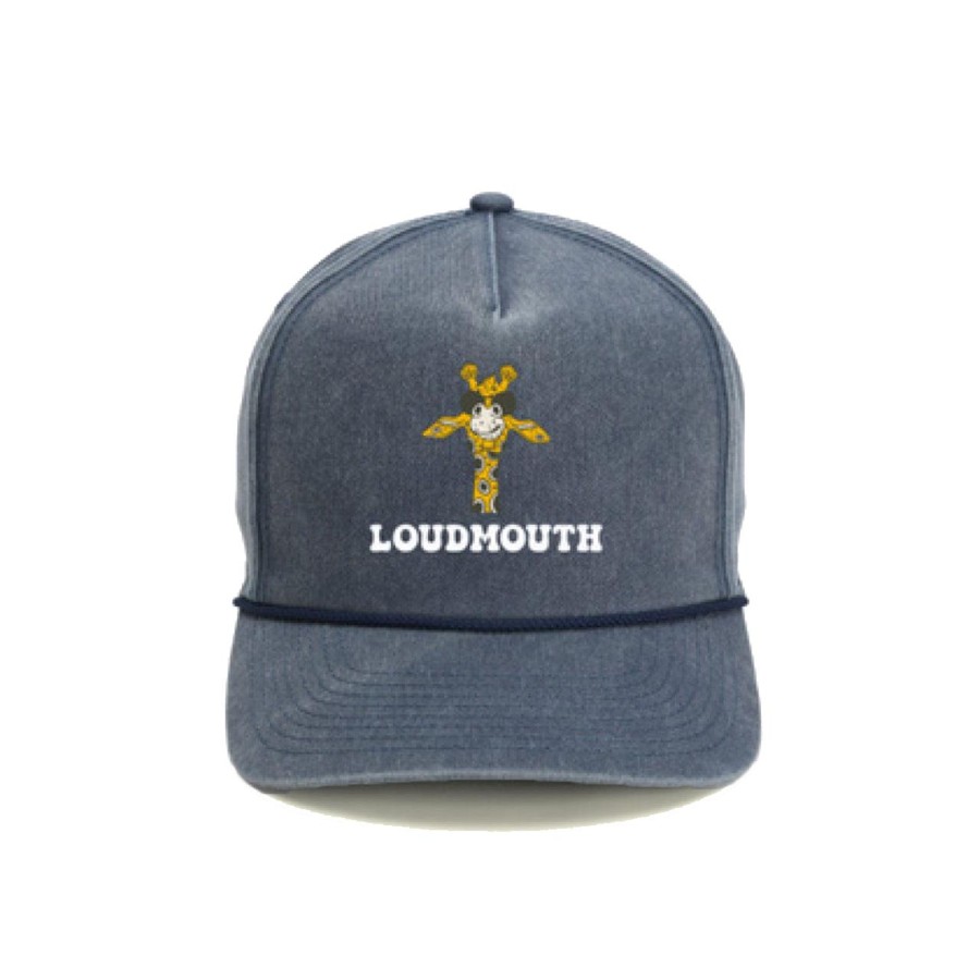 Men Loudmouth | Woody Cap Denim Wash