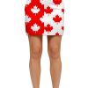 Women Loudmouth | Classic Skort - Canada Maple Leaf