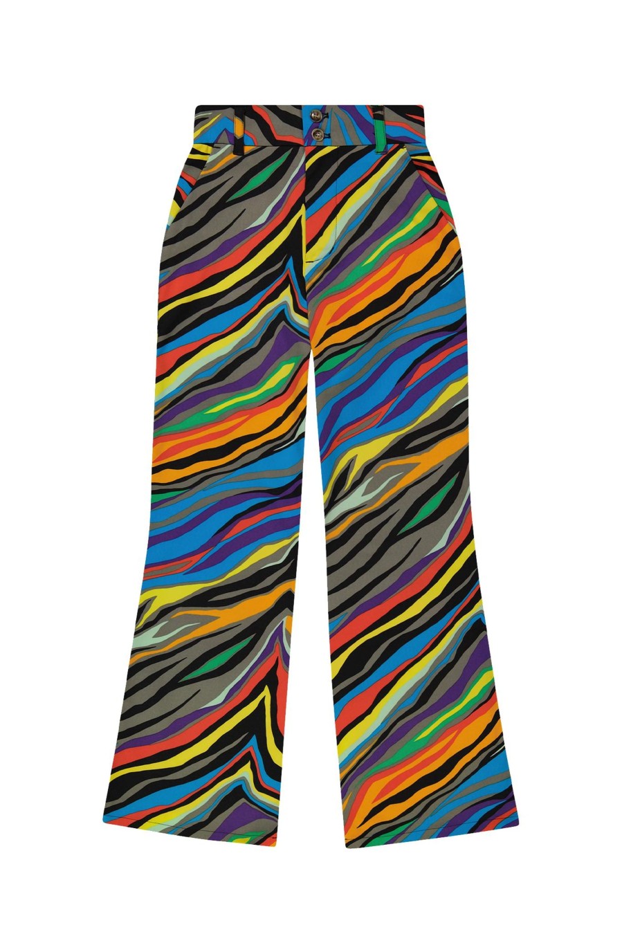 Women Loudmouth | Fairway Gimme Pant - Jungle Bogey