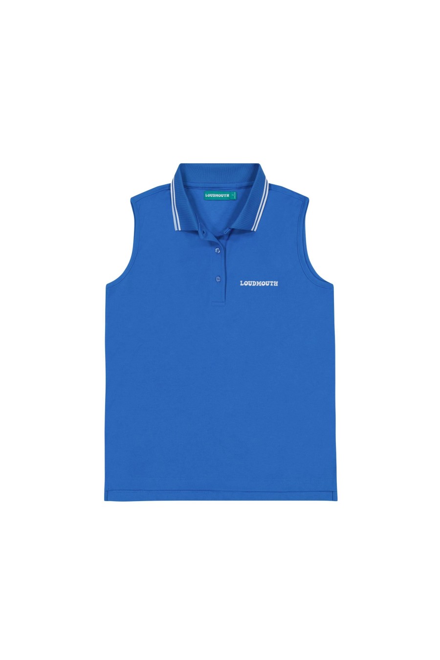 Women Loudmouth | Legacy Sleeveless Polo - Best Blue