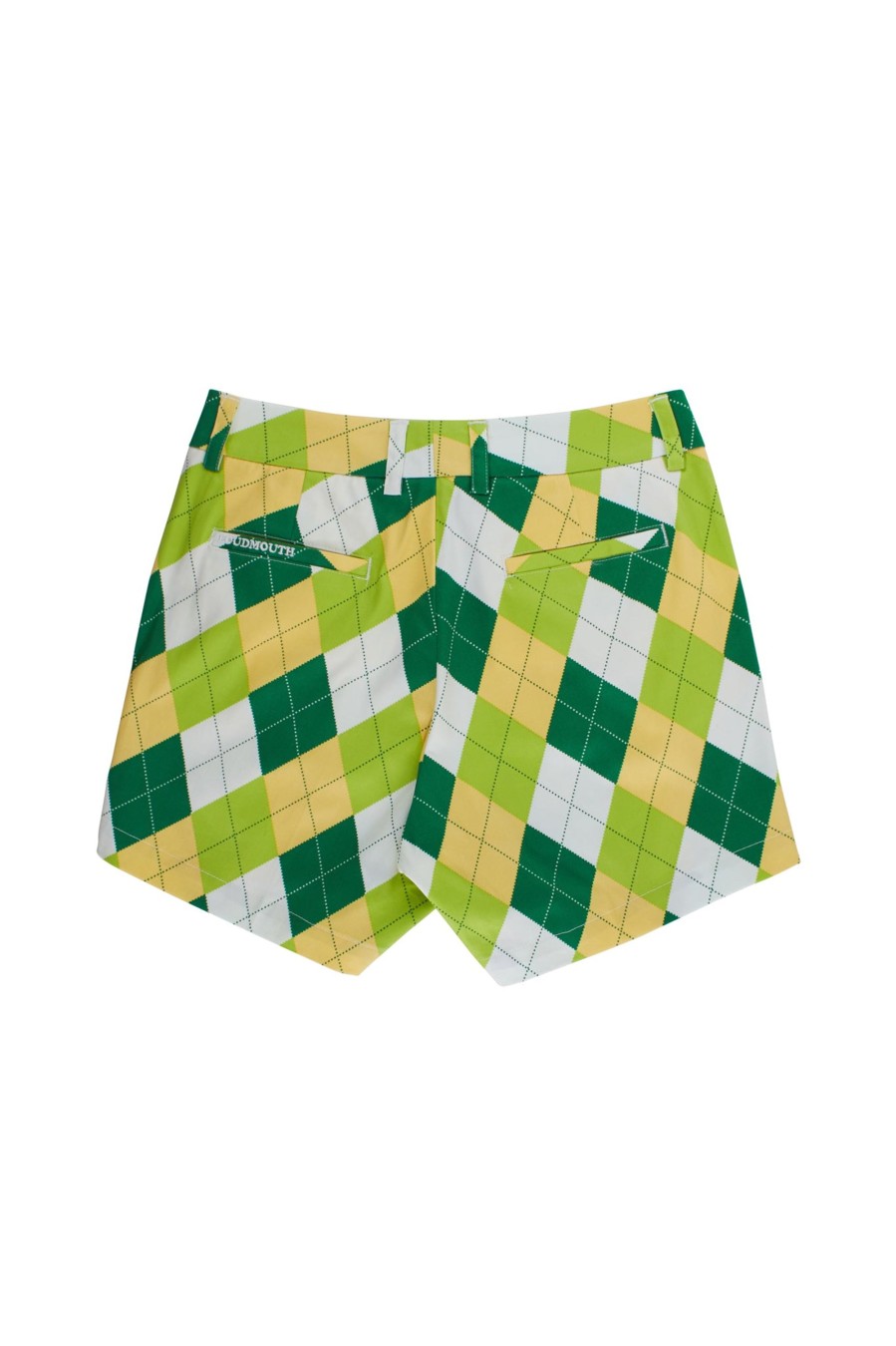 Women Loudmouth | Fairway High Waist Short - A-Tisket-A-Tasket