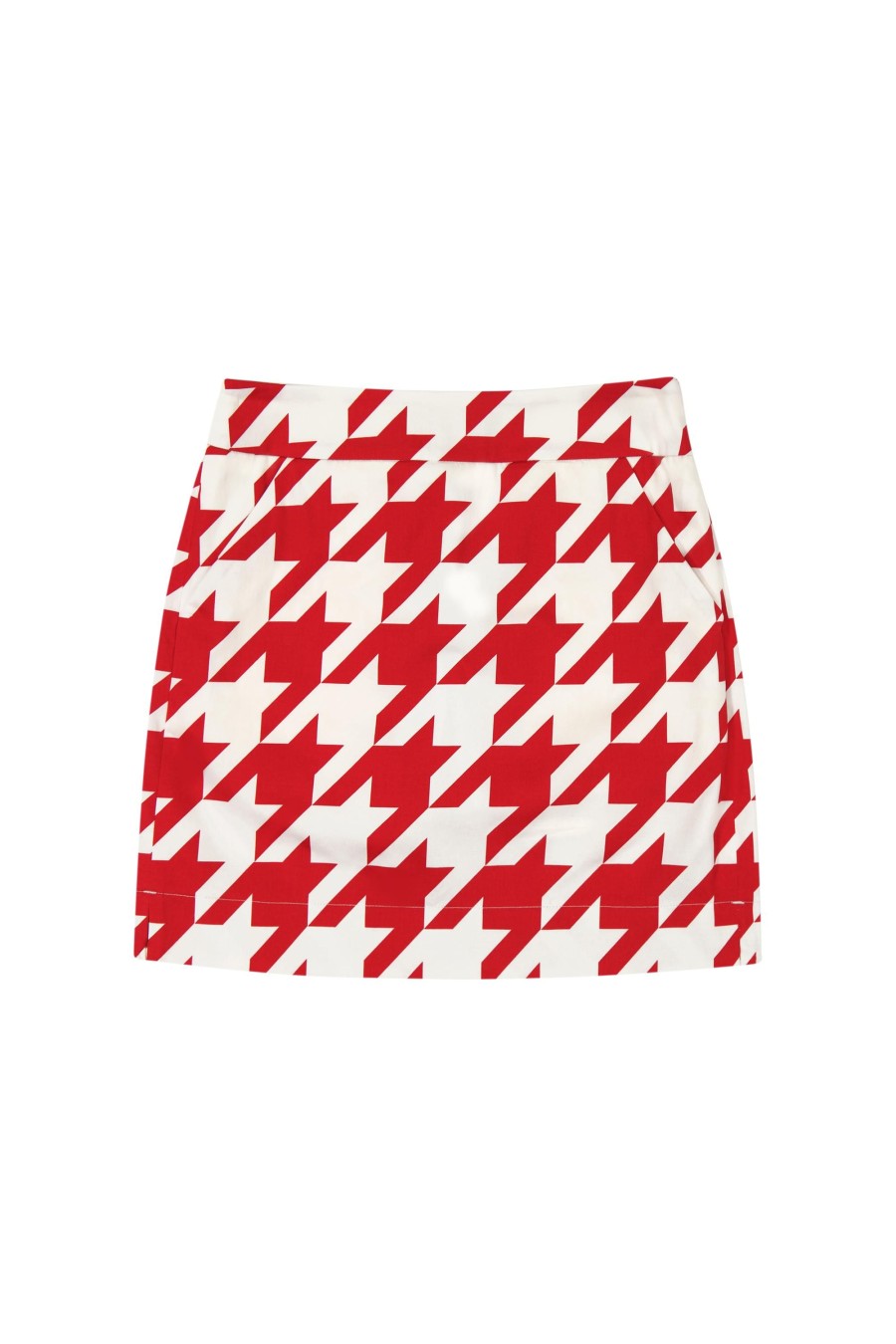 Women Loudmouth | Fairway Classic Skort - Red Tooth