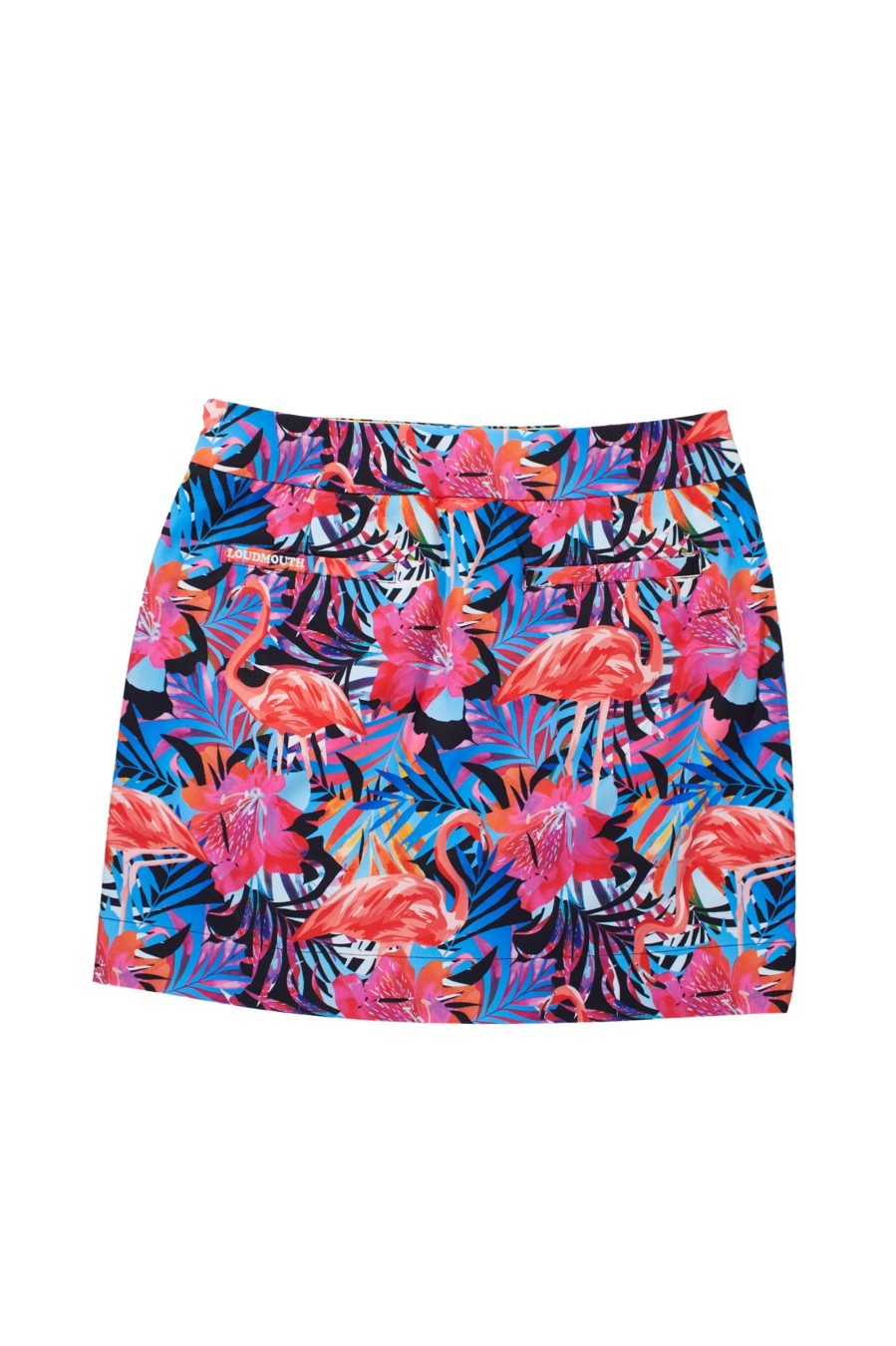 Women Loudmouth | Classic Skort - Flamingo Island