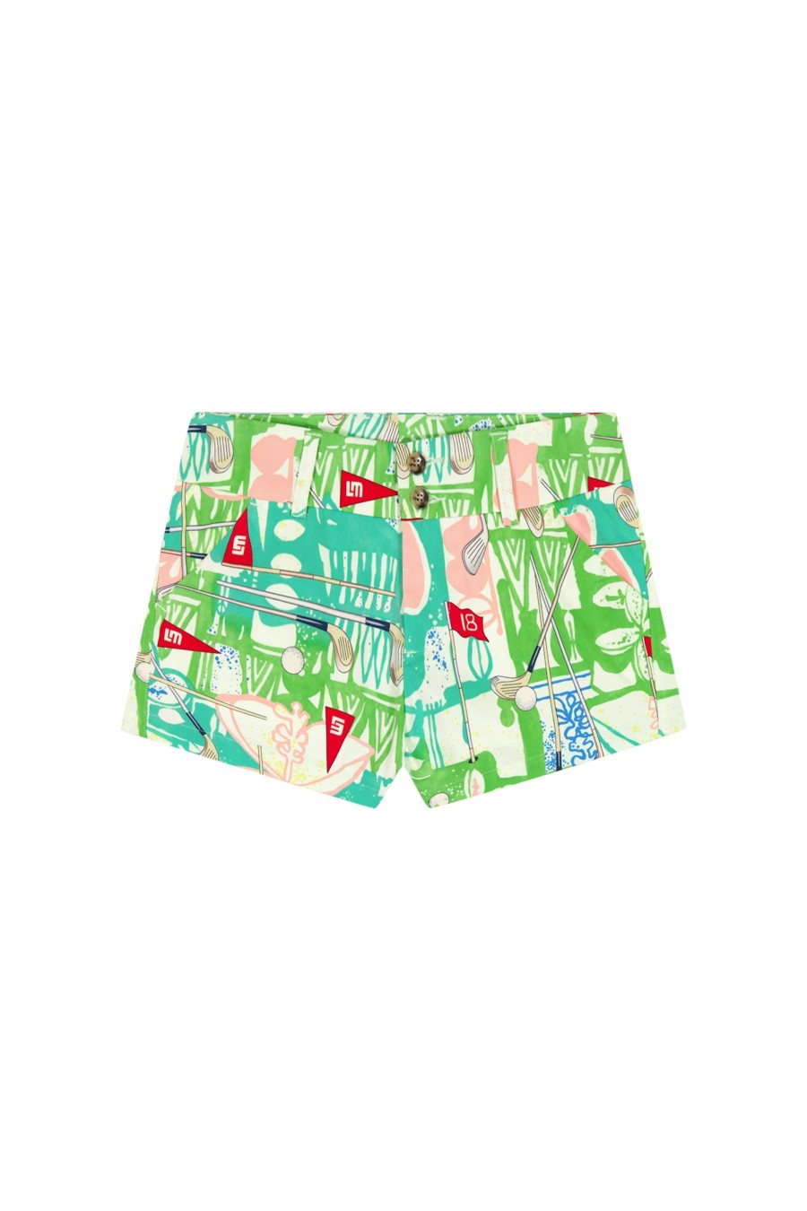 Women Loudmouth | High Waist Short - Baffing Spoon