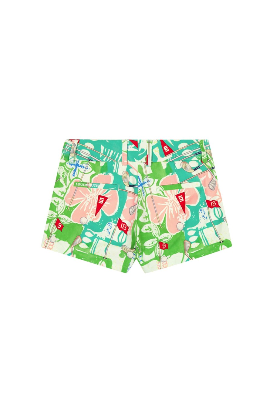 Women Loudmouth | High Waist Short - Baffing Spoon