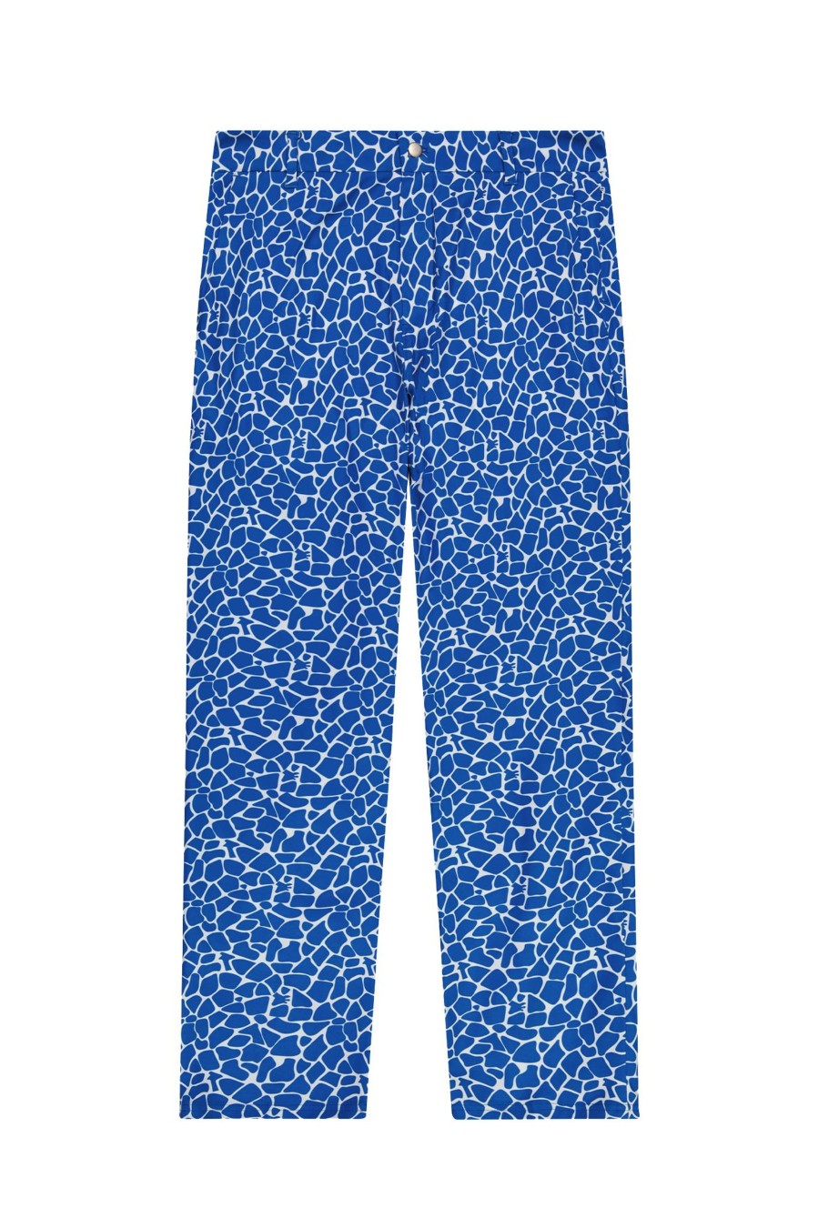 Men Loudmouth | Birdie Pant - Blue Giraffe