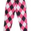 Men Loudmouth | Sunday Pant - Pink U0026 Black Argyle