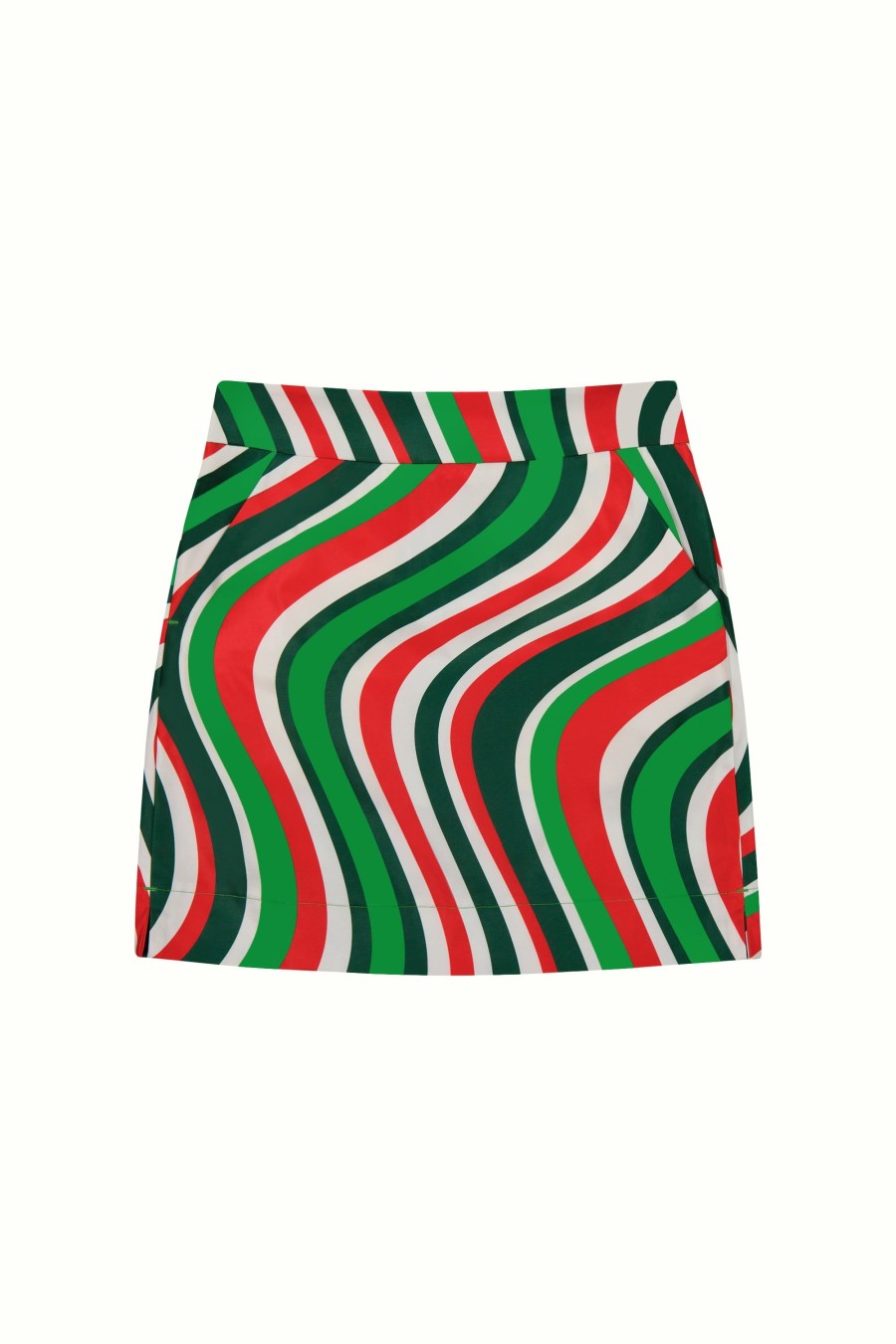 Women Loudmouth | Classic Skort - Torrey Lines Green