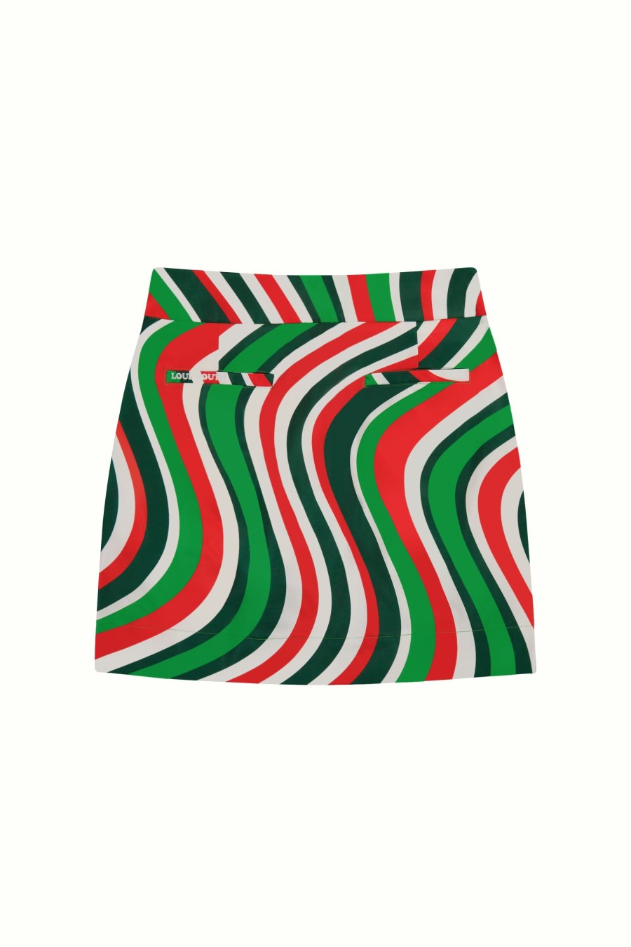 Women Loudmouth | Classic Skort - Torrey Lines Green