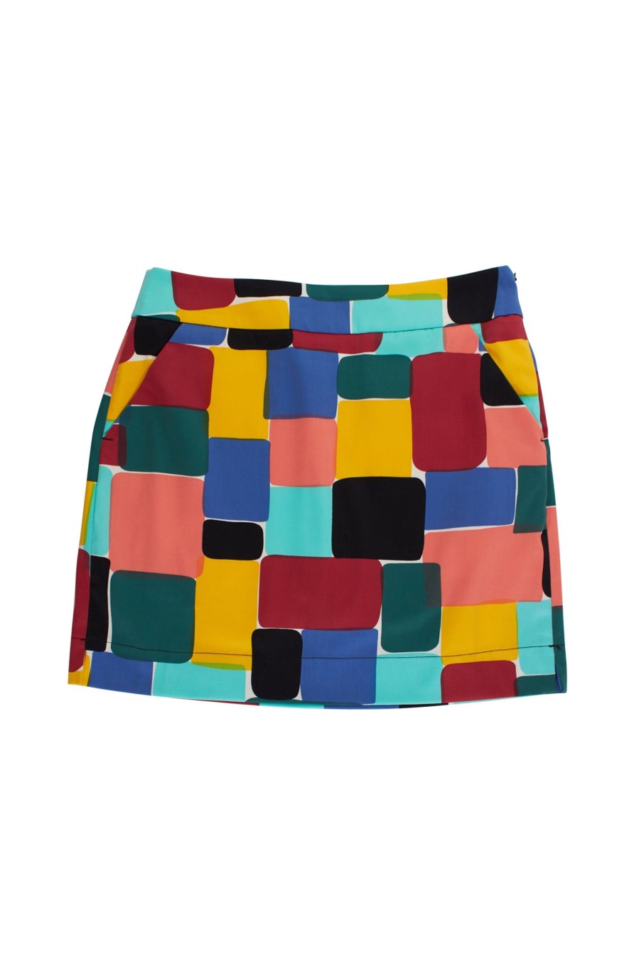 Women Loudmouth | Fairway Classic Skort - Technicolor Dream