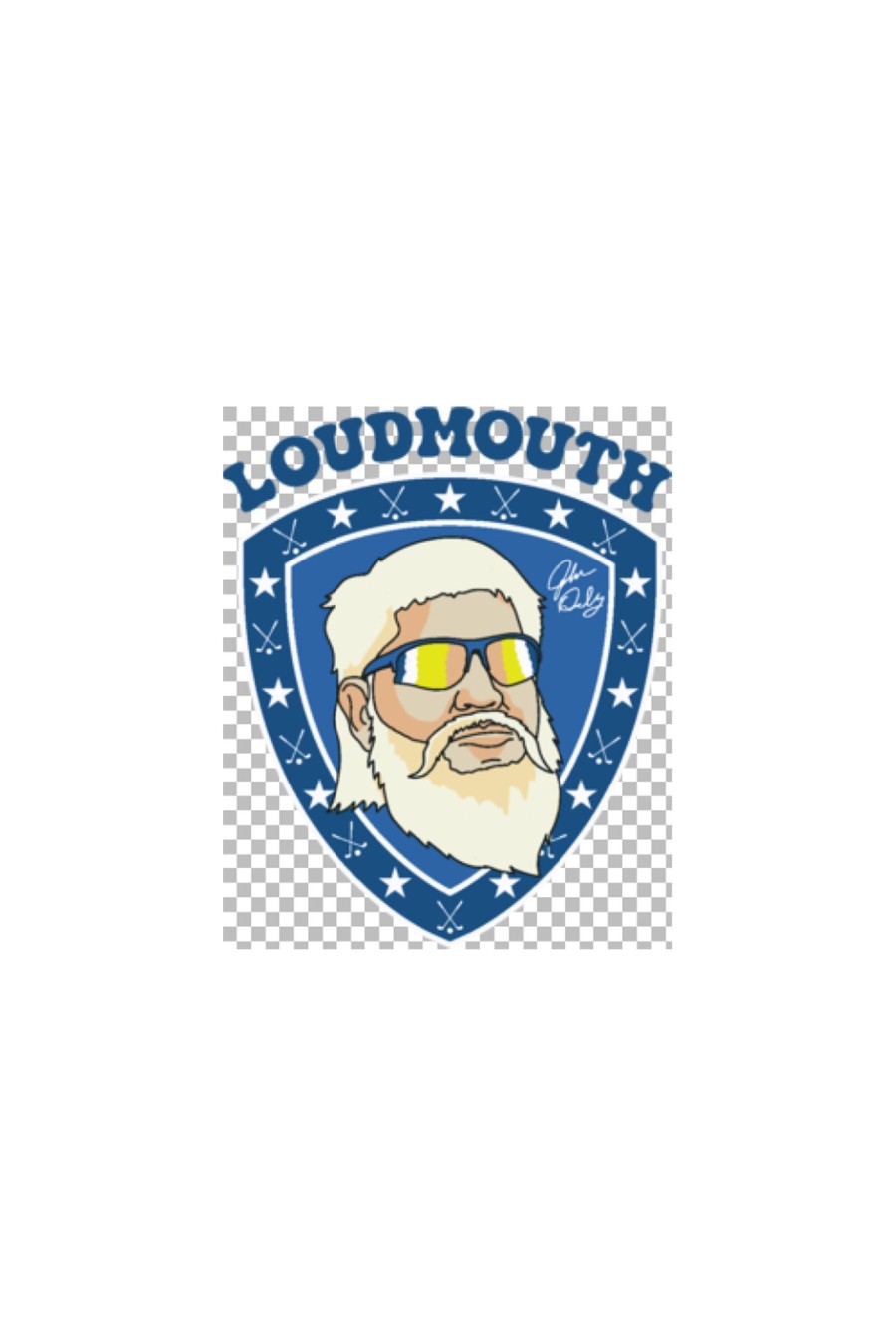 Men Loudmouth | Daly Badge Cap