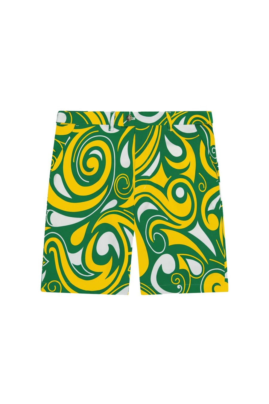 Men Loudmouth | Fairway Heritage Short 9" - Green Gold Swirl