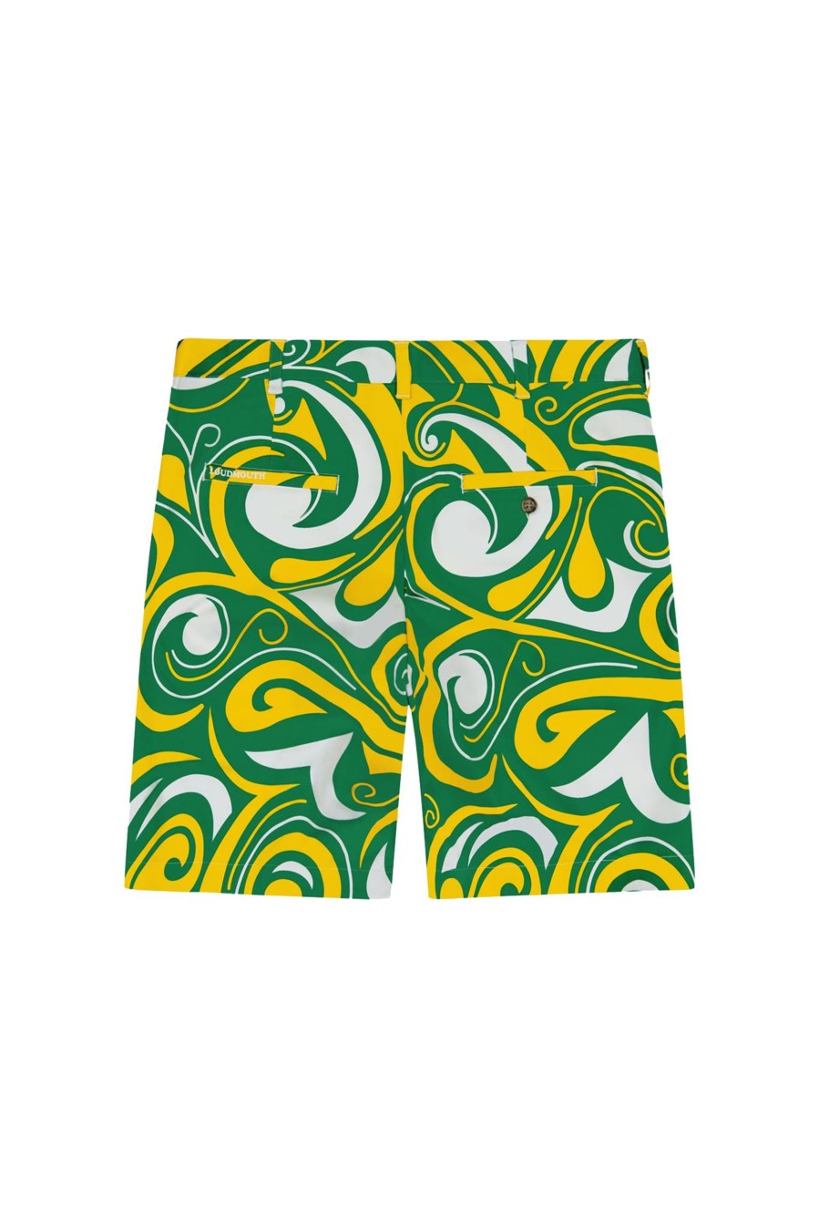 Men Loudmouth | Fairway Heritage Short 9" - Green Gold Swirl