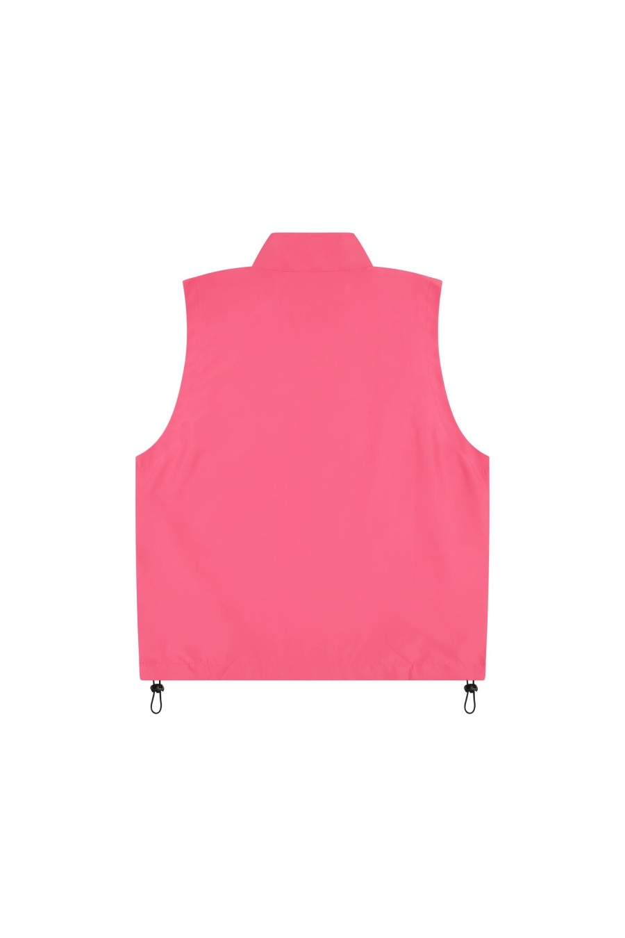 Men Loudmouth | Sleeveless Qtr Zip Vest - Carmine Rose