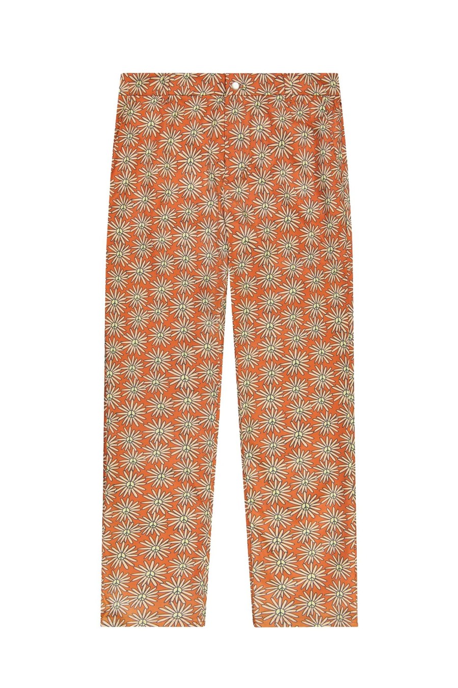 Men Loudmouth | Birdie Pant - Burnt Peace Flower