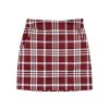 Women Loudmouth | Fairway Classic Skort - Crimson Plaid