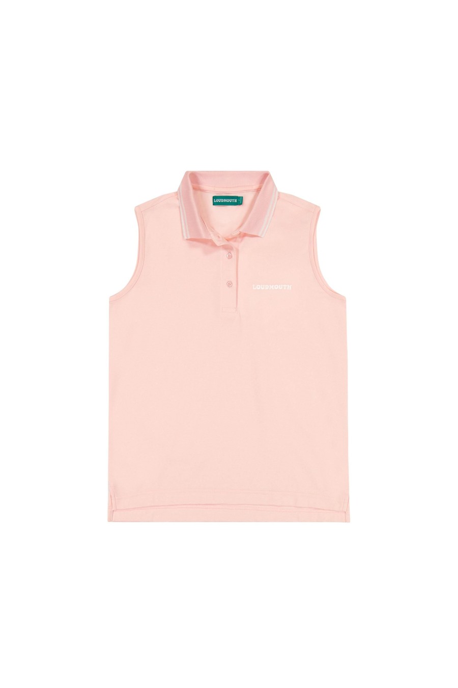 Women Loudmouth | Legacy Sleeveless Polo - Babygurl Pink