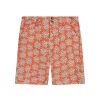 Women Loudmouth | Bermuda Short - Burnt Peace Flower